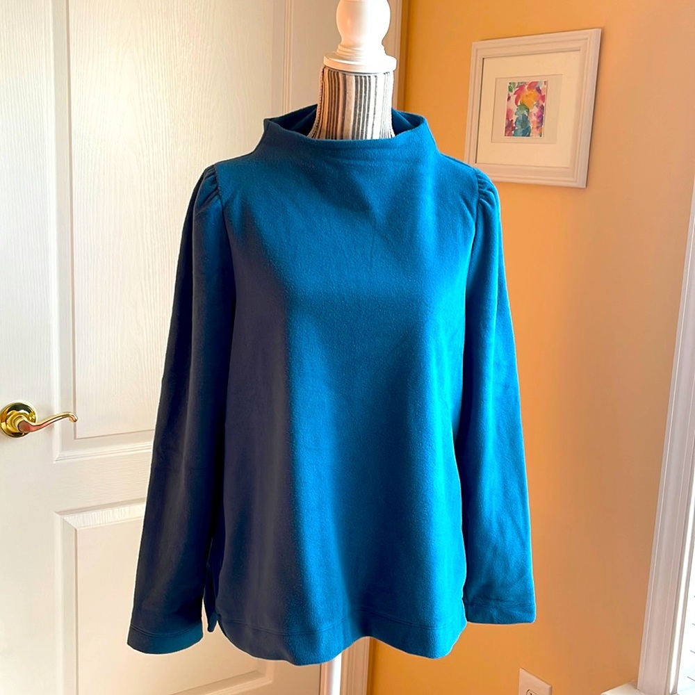 TALBOTS FLEECE TOP
